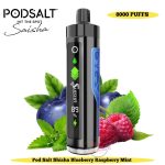 Pod Salt Shisha 8000 Puffs- Raspberry Mint