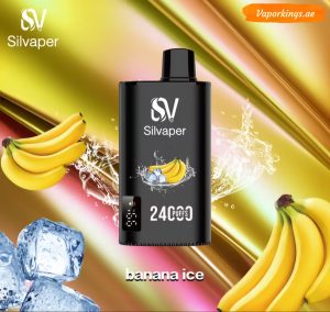 Silvaper 24000 Puffs Disposable- Banana Ice