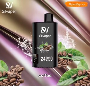 Silvaper 24000 Puffs Disposable- Coffee