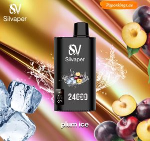 Silvaper 24000 Puffs Disposable- Plum Ice