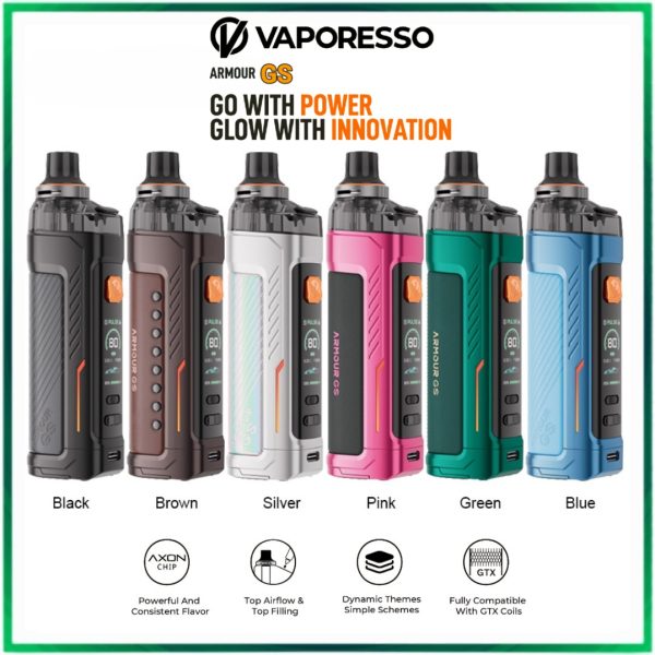 Vaporesso Armour GS Vape Kit 80W
