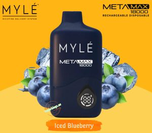 Myle Meta Max 18000 Puffs- Iced Blueberry