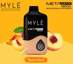 Myle Meta Max 18000 Puffs- Sweet Peach