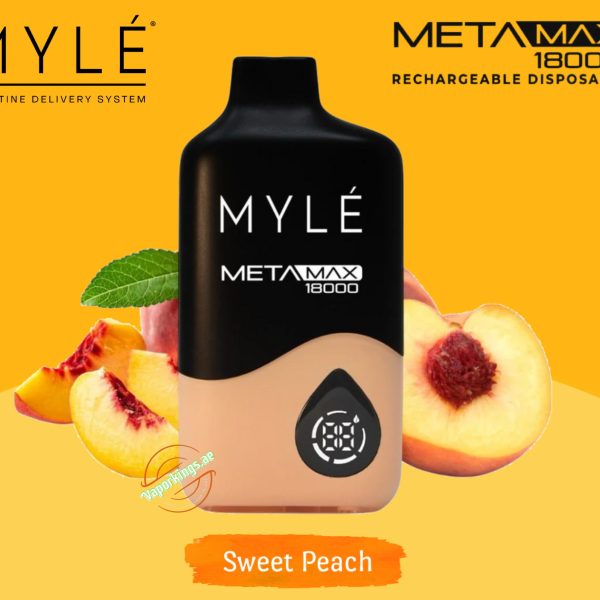 Myle Meta Max 18000 Puffs- Sweet Peach