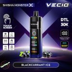 Vecig Shisha Monster X 30K- Blackcurrant Ice