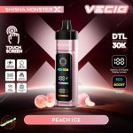Vecig Shisha Monster X 30K- Peach Ice