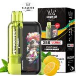 Al Fakher 25K Ultra 25000 Puffs- Lemon Mint