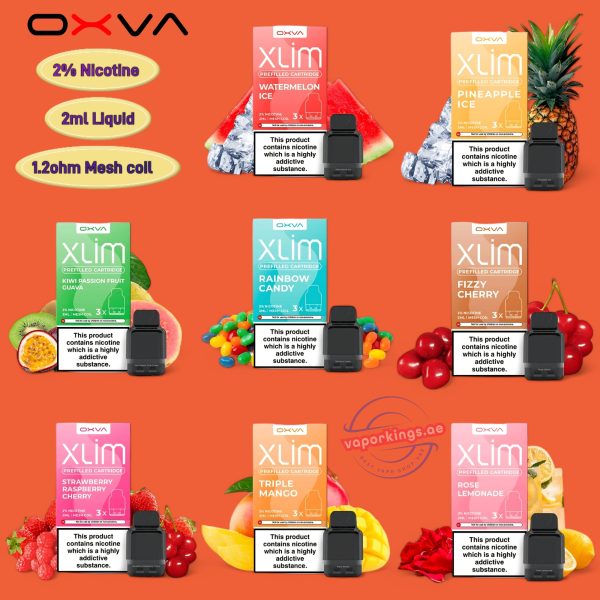 Oxva Xlim Prefilled Pod Cartridges