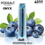 Pod Salt Onyx 4000 Puffs- Blueberry Mist