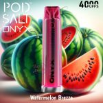 Pod Salt Onyx 4000 Puffs- Watermen Brezzee