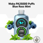 Waka PA25000 Puffs Disposable Vape Blue Razz Mint