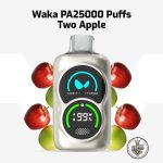 Waka PA25000 Puffs Disposable Vape Two Apple