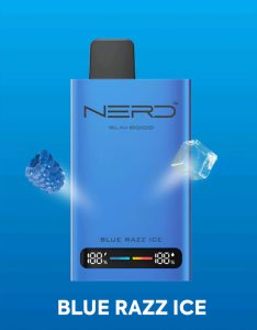 Nerd Slim 80000 Puffs Disposable Vape Blue Razz Ice