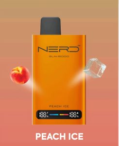 Nerd Slim 80000 Puffs Disposable Vape Peach Ice