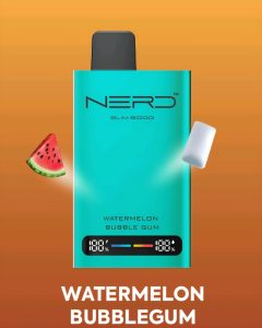Nerd Slim 80000 Puffs Disposable Vape Watermelon Bubblegum