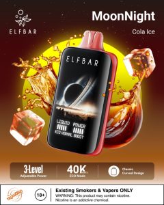 Elfbar Moonlight 40000 Puffs Disposable- Cola Ice
