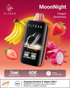 Elfbar Moonlight 40000 Puffs Disposable- Dragon Strawnana