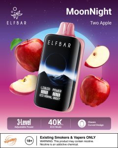 Elfbar Moonlight 40000 Puffs Disposable- Two Apple