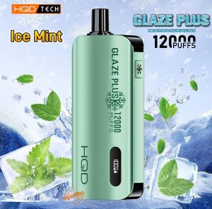 HQD Glaze Plus 12000Puffs Disposable- Ice Mint