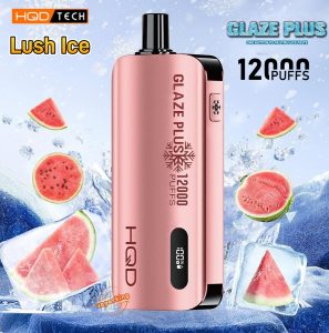 HQD Glaze Plus 12000Puffs Disposable- Lush Ice