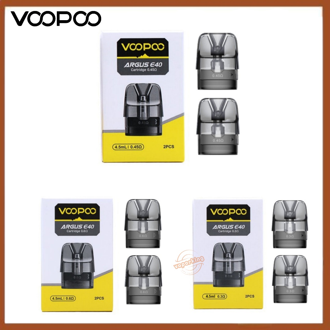 how much is elf bar vape VOOPOO ARGUS E40 Replacement Pods $6.99 main image 1