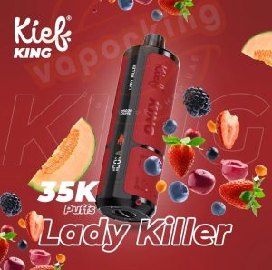 Kief King 35000 Puffs Disposable Lady Killer