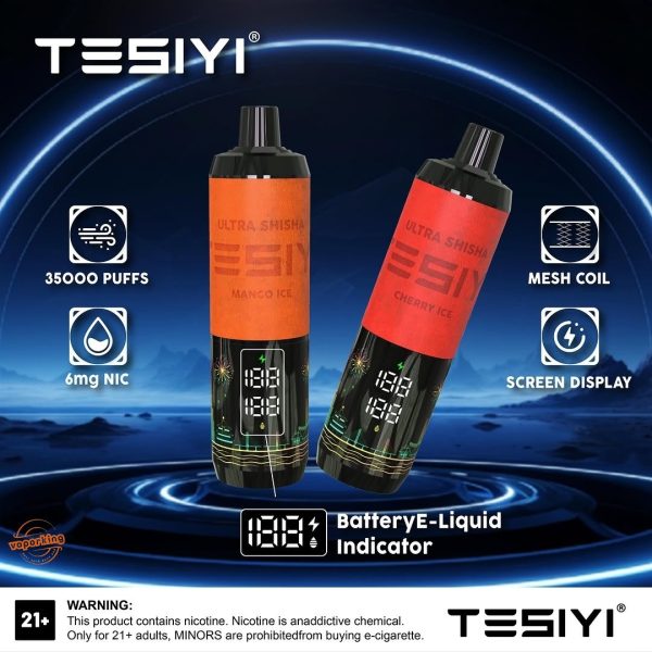 Tesiyi Ultra Shisha 35000 Puffs
