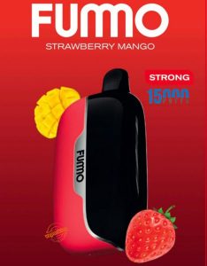 Fummo Power 15000 Puffs Disposable- Strawberry Mango