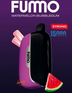 Fummo Power 15000 Puffs Disposable- Watermelon Bubblegum