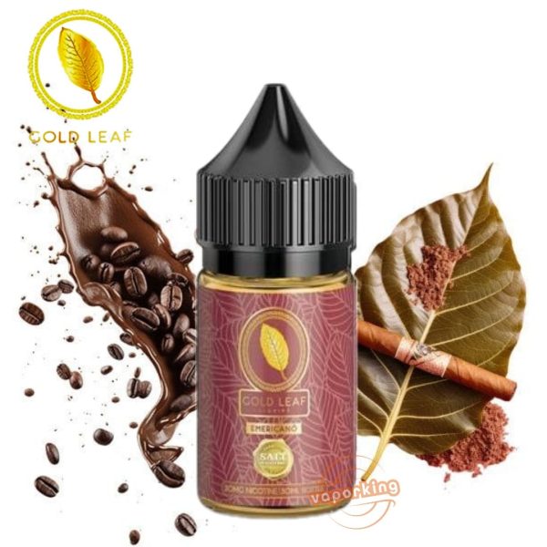 GOLD LEAF Salt Nic 30ml Emericano