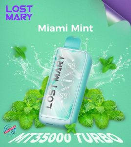 Lost Mary MT 35000 Puff Turbo- Miami Mint