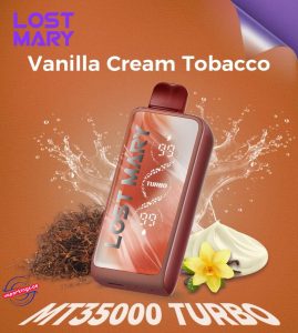 Lost Mary MT 35000 Puff Turbo- Vanilla Cream Tobacco