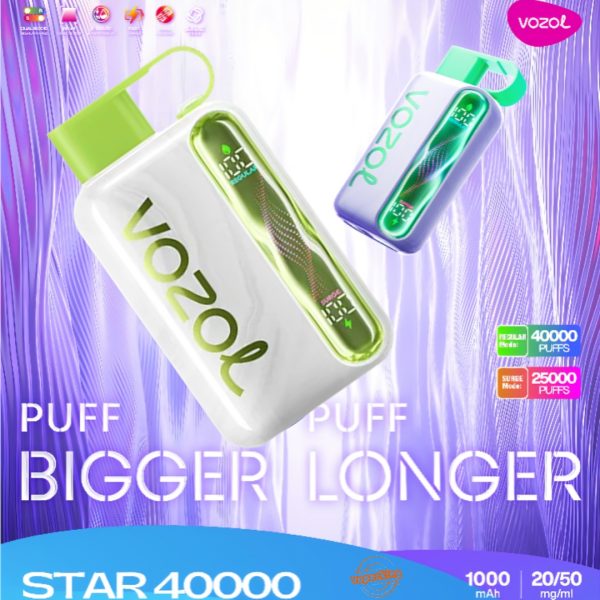 Vozol Star 40000 Puffs Disposable
