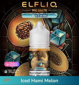 ELFLIQ Nic Salts 30mg- Iced Hami Melon