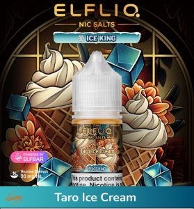 ELFLIQ Nic Salts 30mg- Taro Ice Cream