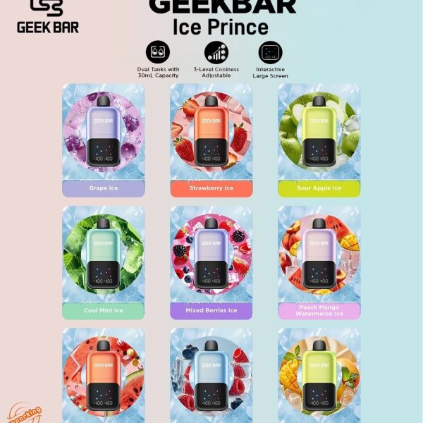 Geek Bar Ice Prince 50000 Puffs