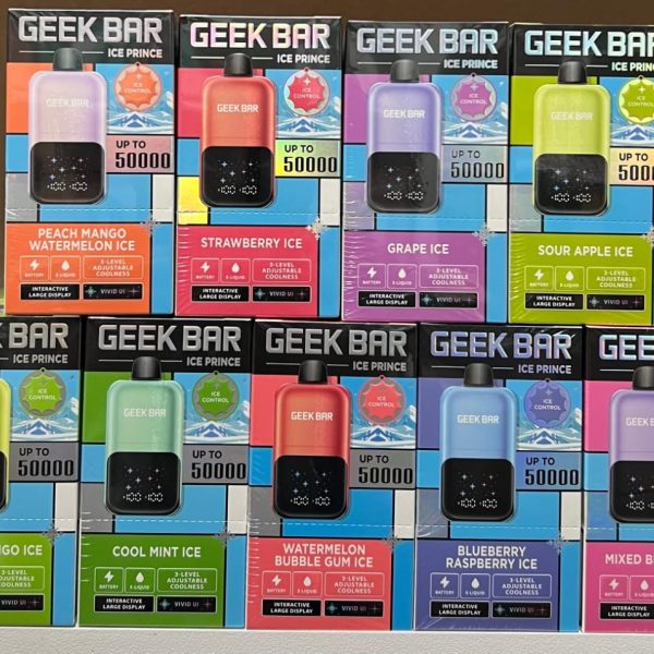 Geek Bar Ice Prince 50000 Puffs Disposable