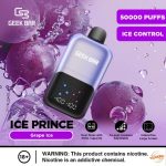 Geek Bar Ice Prince 50000 Puffs- Grape Ice