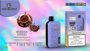 HYPERJOY Limited Edition 10000 Puffs- Arabica Coffee