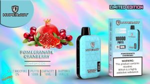 HYPERJOY Limited Edition 10000 Puffs- Pomegranate Cranberry