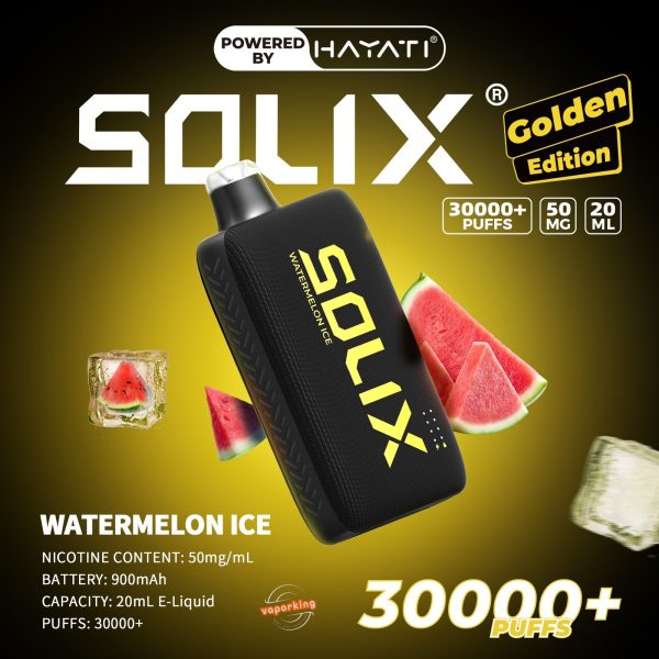 Hayati Solix 30000 Puffs Disposbale- Watermelon Ice