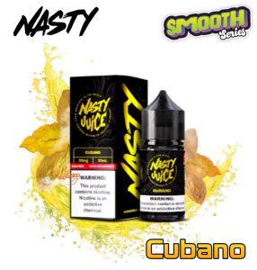 Nasty Smooth Series Salt 30ml- Cubano