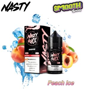Nasty Smooth Series Salt 30ml- Peach Ice