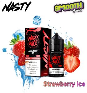 Nasty Smooth Series Salt 30ml- Strawberry Ice