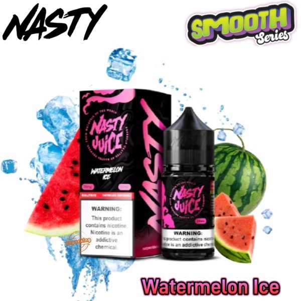 Nasty Smooth Series Salt 30ml- Watermelon Ice