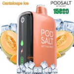 Pod Salt 15000 Puffs Disposable- Cantaloupe Ice