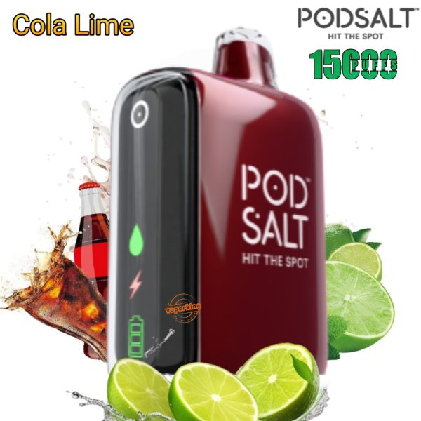 Pod Salt 15000 Puffs Disposable- Cola Lime