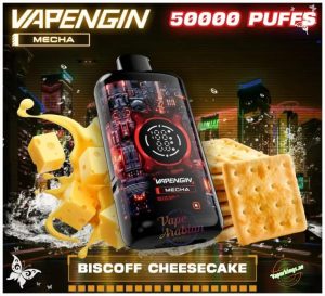 VAPENGIN Meacha 50000 Puffs- Biscoff Cheesecake