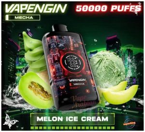VAPENGIN Meacha 50000 Puffs- Melon Ice Cream