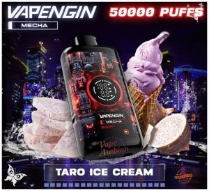 VAPENGIN Meacha 50000 Puffs- Taro Ice Cream